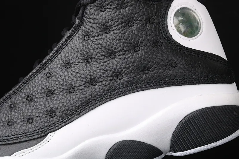 All Categories Air Jordan Jordan Series Basketball Shoes Air Jordan 13 Air Jordan 13 "Reverse He Got Game" AJ13 Joe 13 Reverse Panda Love and Respect First Layer Real Carbon Real Cat Eyes 414571-061